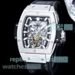 Best Quality Hublot Spirit of Big Bang Automatic Men Watches Black Gummy Band